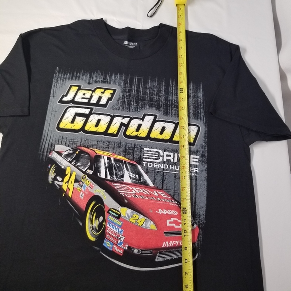 Jeff Gordon NASCAR Graphic Tee Size XL Double Sided Short Sleeve Crew Neck - Picture 6 of 10